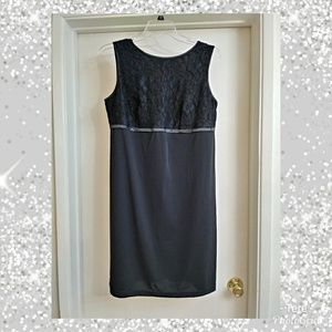 Thyme Maternity Black Formal Dress. Black Maternity Dress. Maternity party dress